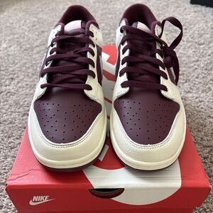 NEW Nike Dunk Low Retro PRM Men's Size 10.5 Pale Ivory/Med Soft Pink DR9705 100